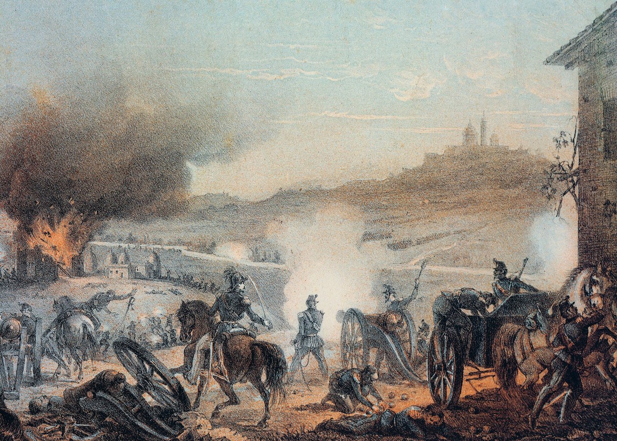 A Castelfidardo-i csata (az ezrek expedíciójának csata) 1860. szeptember 18. - Risorgimento (olasz egyesülés) (1859-1924): Castelfidardói csata, 1860. szeptember 18. - A pápai csapatok vereséget szenvedtek a piemonti csapatoktól alkotó: Italian School