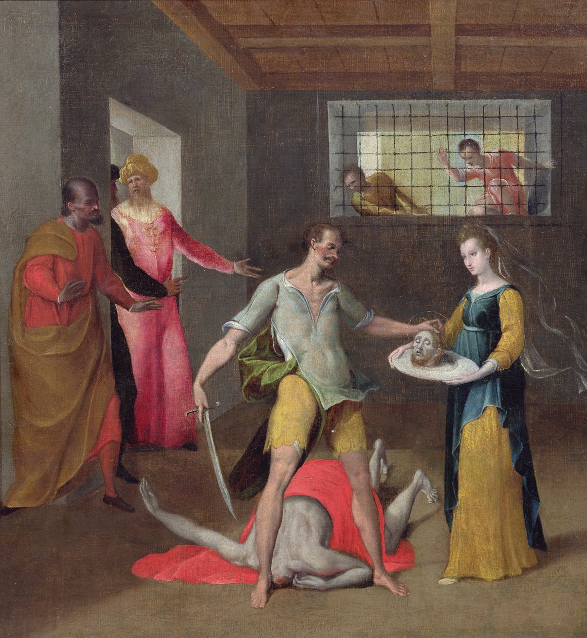 Keresztelő Szent János lefejezése alkotó: Italian School