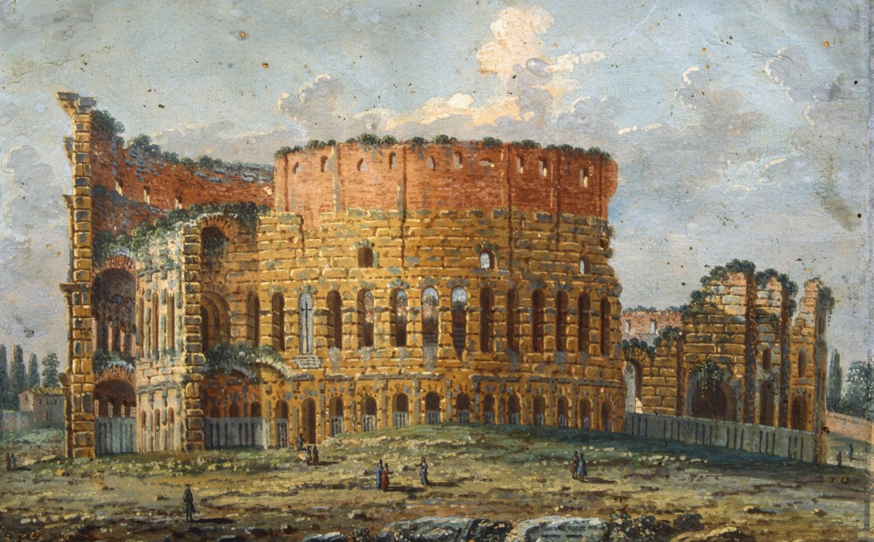 A Colosseum (wc papíron) alkotó: Italian School