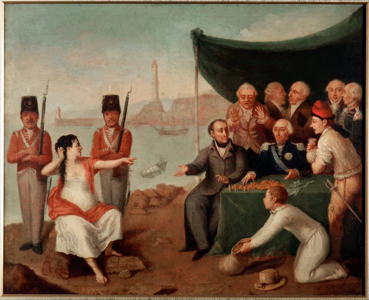 Liguria függetlensége, 1815 alkotó: Italian School