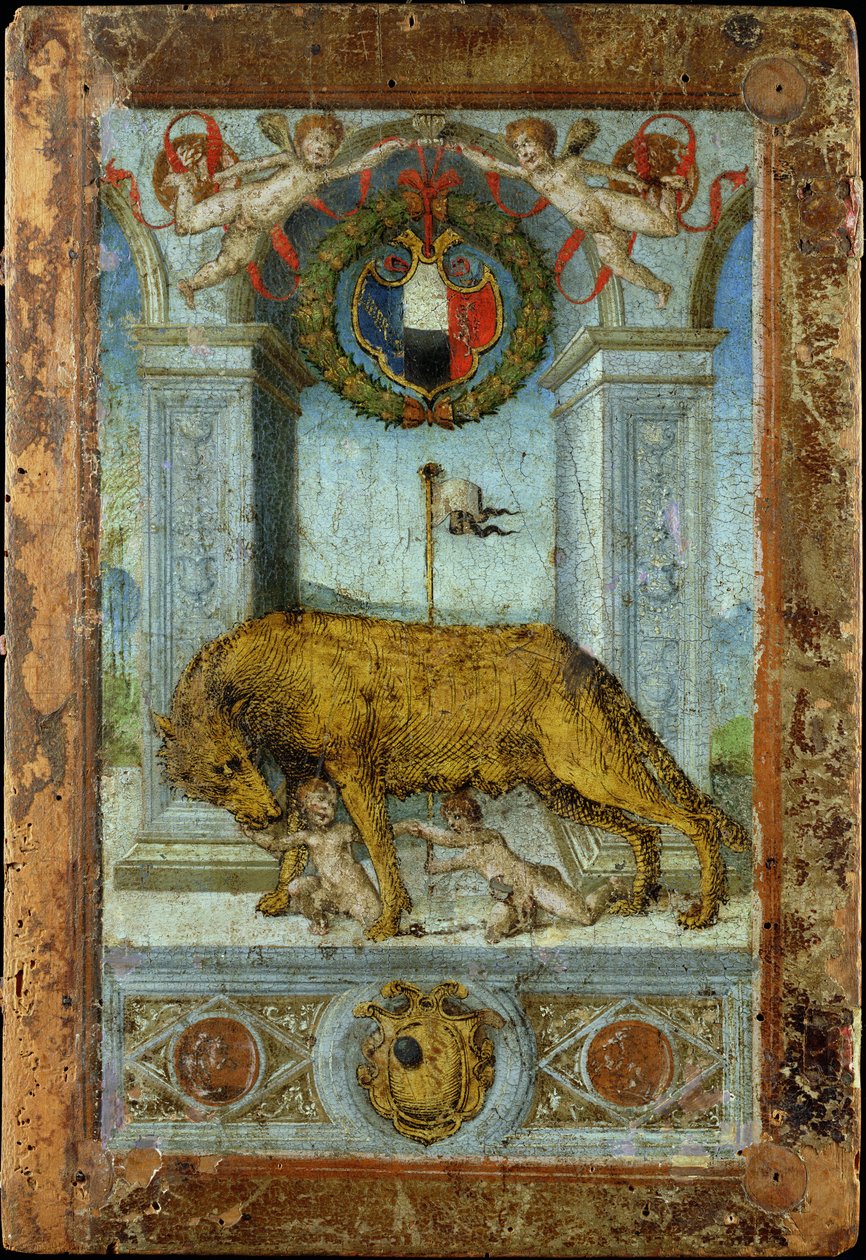 A szopós farkas, Romulus és Remus alkotó: Italian School