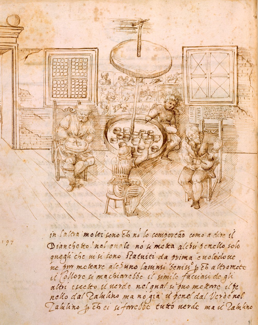 Az edénykészítés ősi művészete, i, 1589 alkotó: Italian School