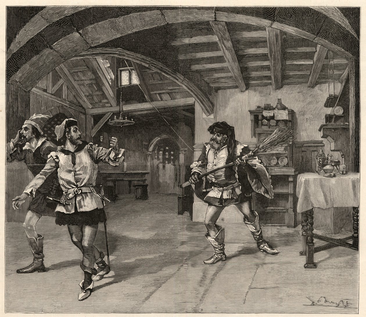 Giuseppe Verdis Falstaff (Teatro alla Scala) produkciója Milánóban alkotó: Italian School