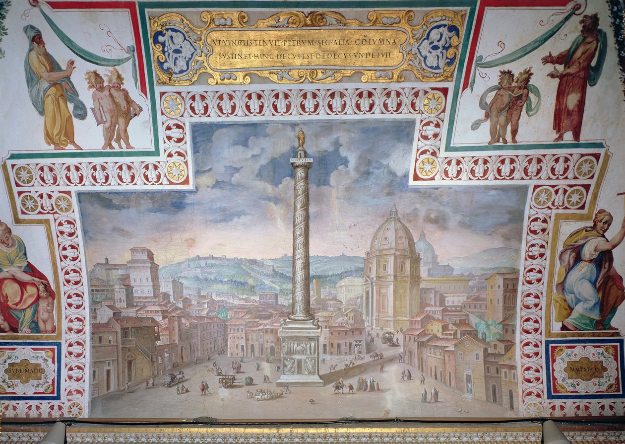 Traianus fórum alkotó: Italian School