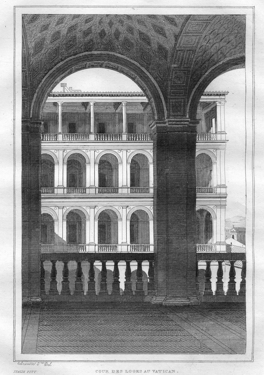 Vatikáni loggiák alkotó: Italian School
