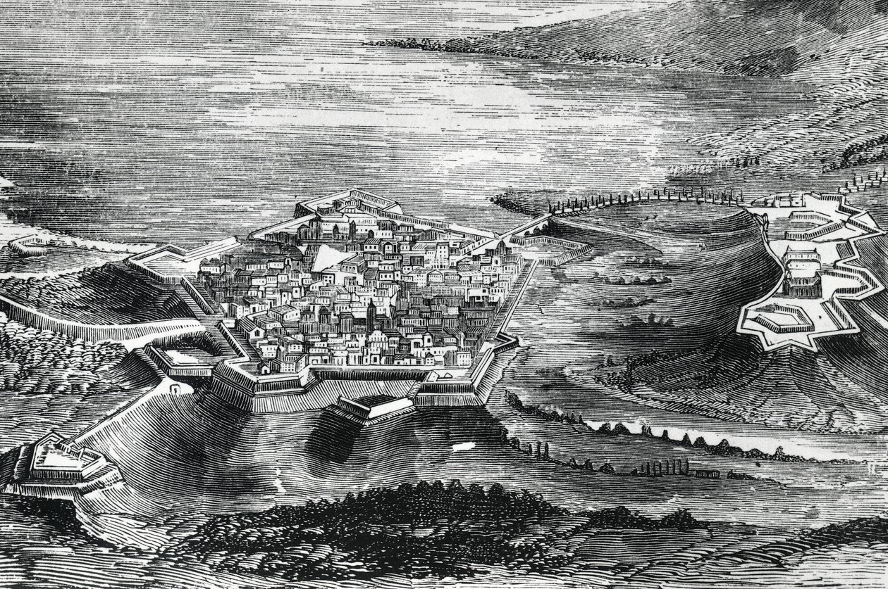 Kilátás Peschiera del Gardára alkotó: Italian School