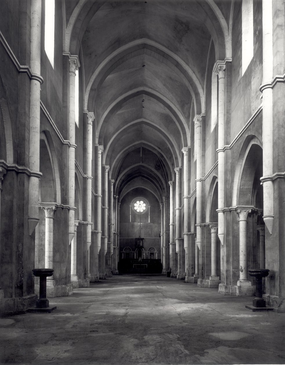 Kilátás a templomhajóra alkotó: Italian School