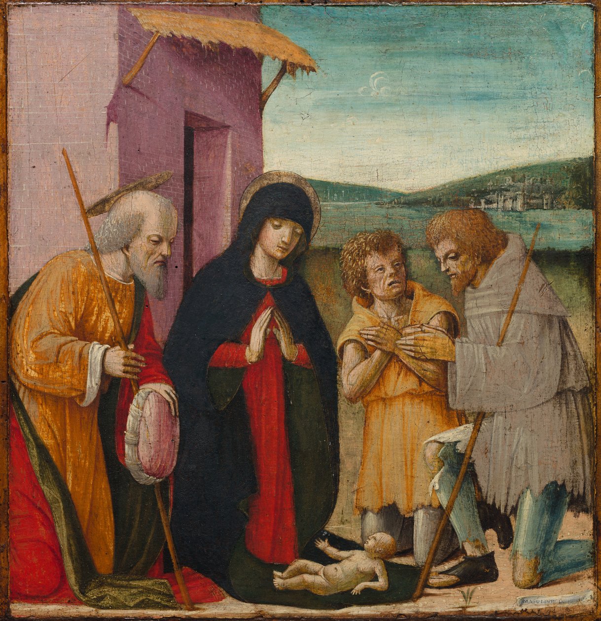 A Pásztorok imádata alkotó: Italy, 15th century