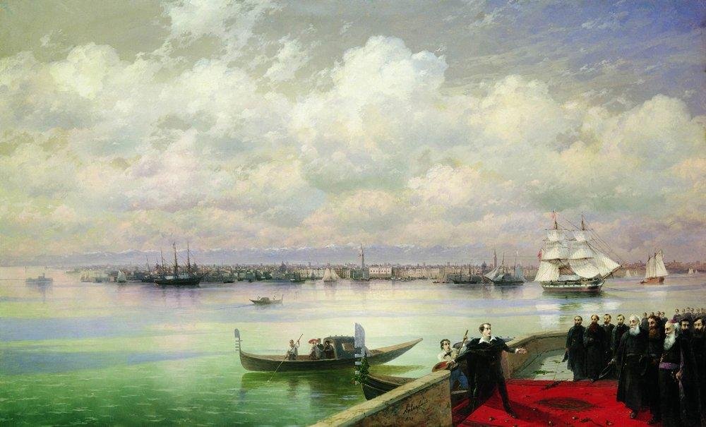 San Lazzaro degli Armeni alkotó: Ivan Konstantinovich Aivazovsky