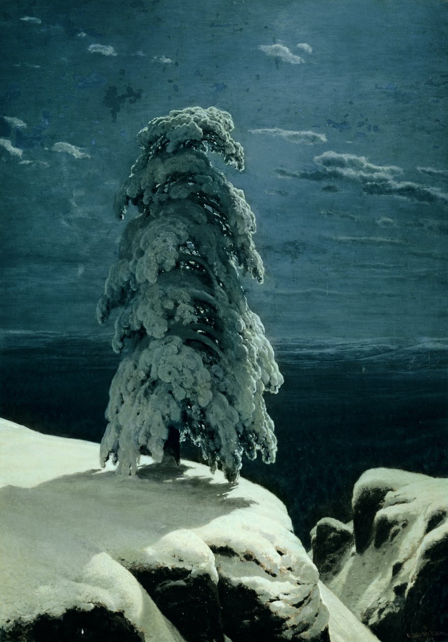 A vad északon, 1891 alkotó: Ivan Ivanovich Shishkin