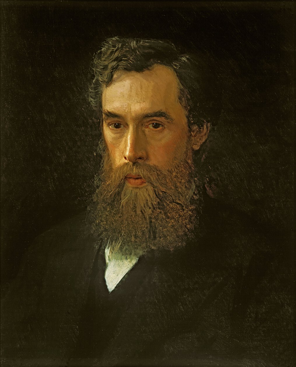 Pavel Tretjakov (1832–1898) arcképe alkotó: Ivan Nikolaevich Kramskoy