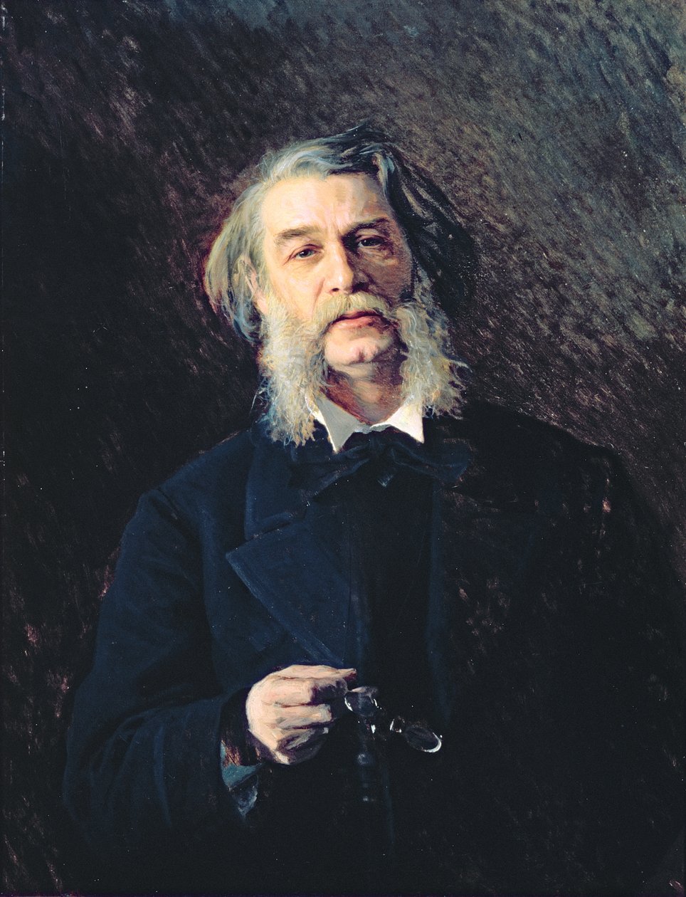 Dmitrij Vasziljevics Grigorovics (1822-99) portréja, 1876 alkotó: Ivan Nikolaevich Kramskoy