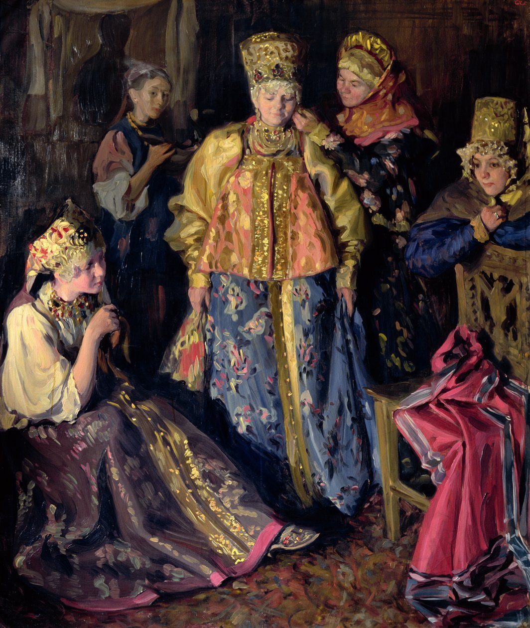 Esküvői ruha, 1911 alkotó: Ivan Semyonovich Kulikov
