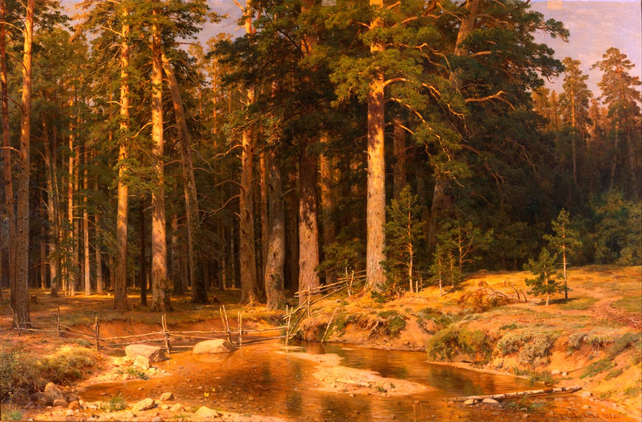 Árboc-liget alkotó: Ivan Ivanovich Shishkin