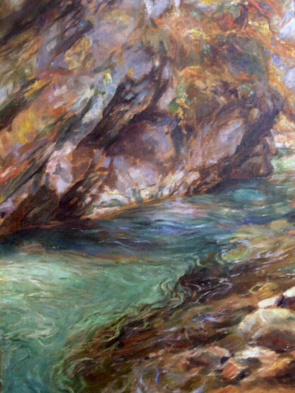 Bled Vintgar alkotó: Ivan Vavpotic