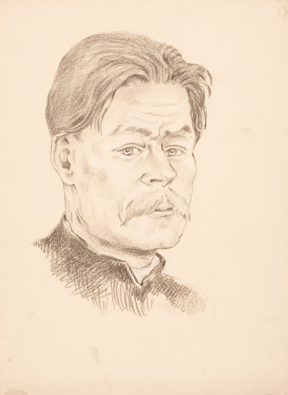 M. Gorkeho arcképe alkotó: Ivan Zabota