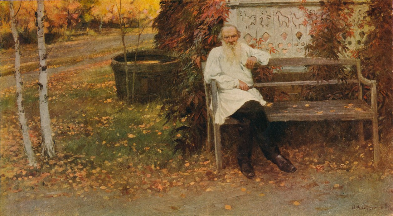„Gróf Leo N. Tolsztoj”, 1909, 1911 alkotó: Ivan Alekseyevich Vladimiroff