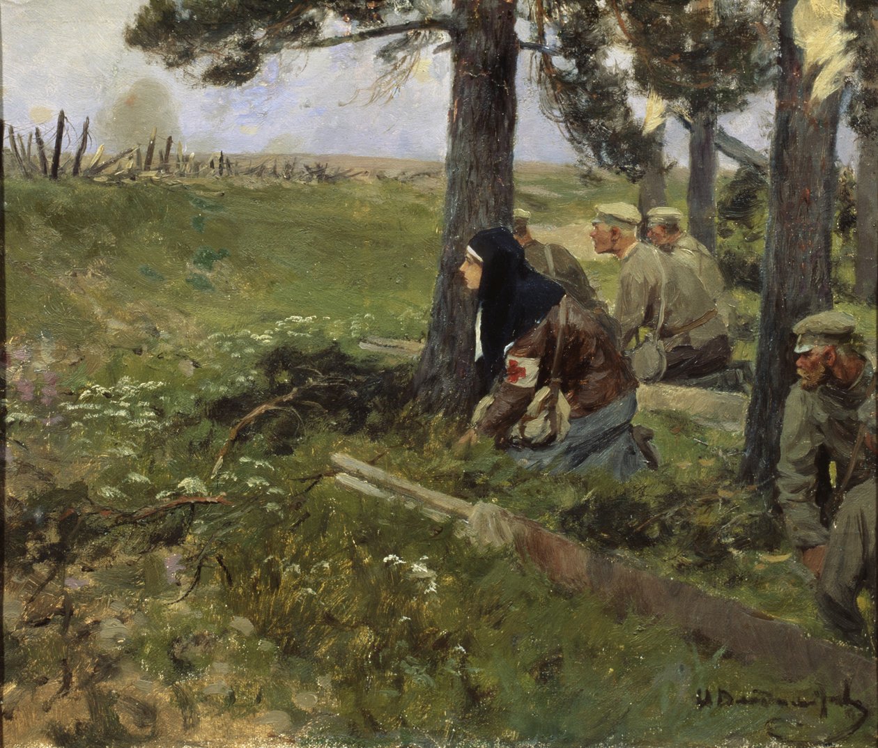 Ápolónő, 1914-1917 alkotó: Ivan Alexeyevich Vladimirov