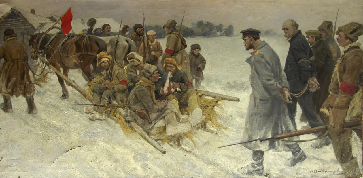 Fogd el a Fehér Gárda kémeit, 1919. alkotó: Ivan Alexeyevich Vladimirov
