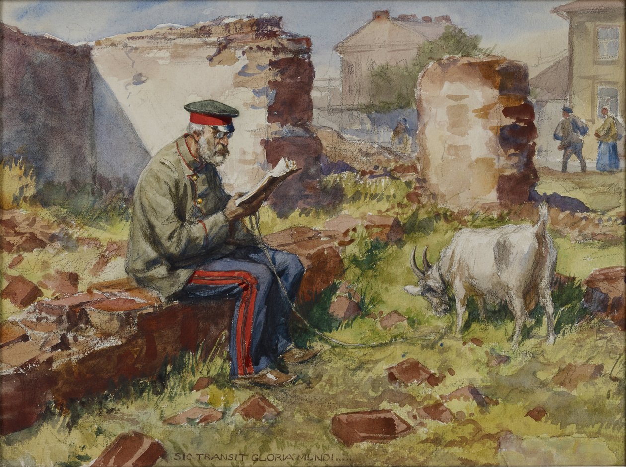 Sic transit gloria mundi (Így múlik el a világ dicsősége) alkotó: Ivan Alexeyevich Vladimirov