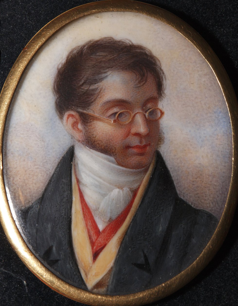 Karl Robert Nesselrode gróf (1780-1862) portréja, par Winberg, Ivan Andrejevics (?-1851). Akvarell, gouache kürtön, 1820-as évek vége, State Museum of A.S. Puskin, Moszkva alkotó: Ivan Andreyevich Winberg
