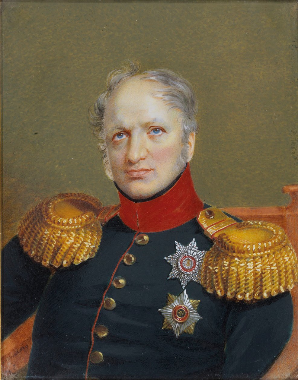 Jegor Francevics Kankrin gróf portréja 1774-1845. alkotó: Ivan Andreyevich Winberg