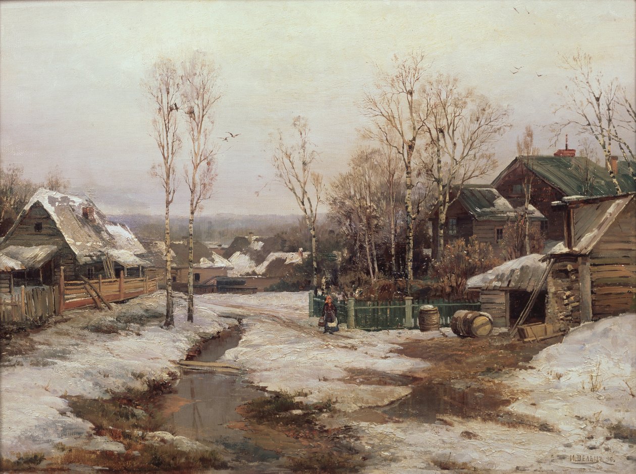 Tavasz Szentpétervár mellett, 1896 alkotó: Ivan Avgustovich Velz