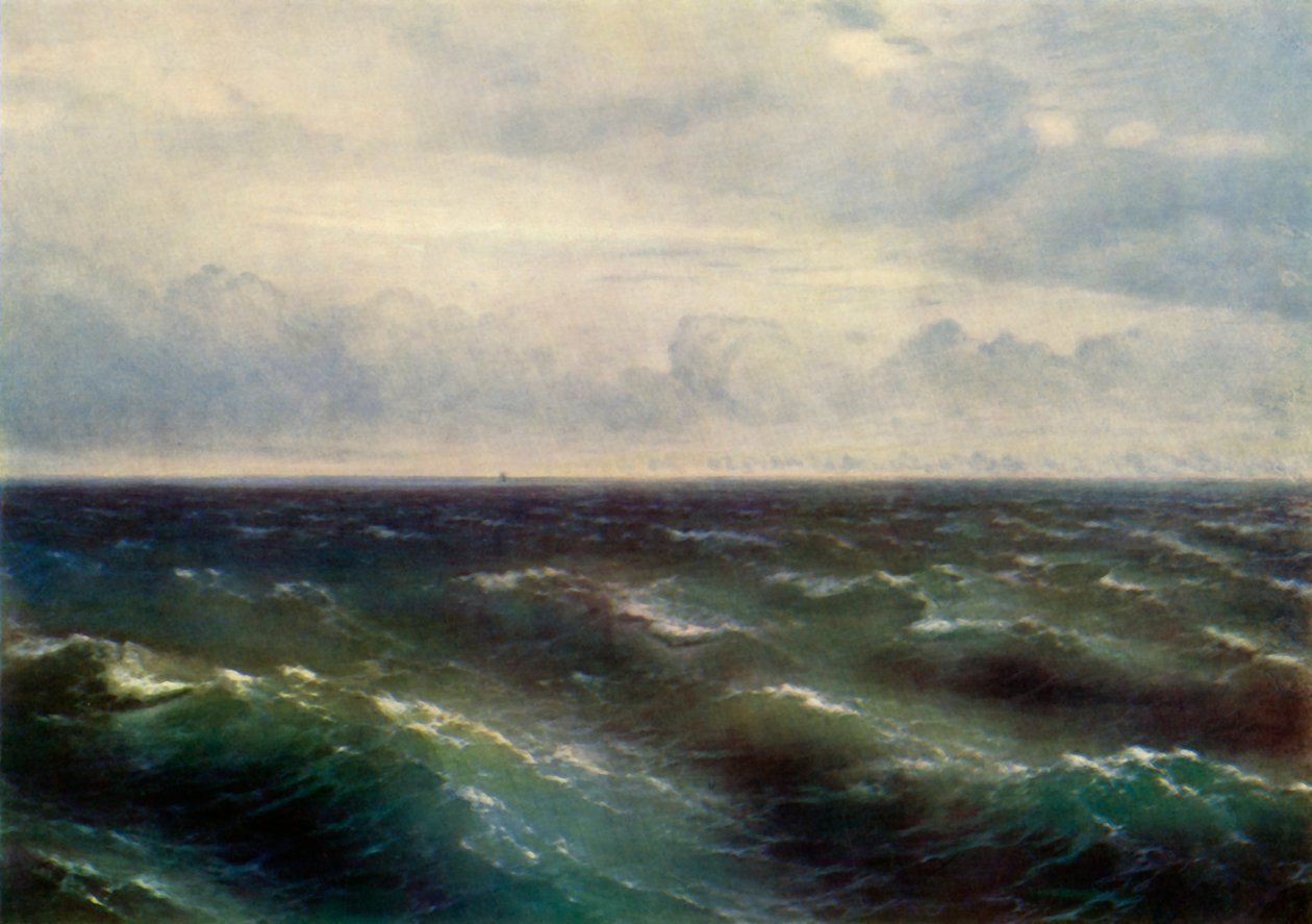 A Fekete-tenger, 1881, 1965. alkotó: Ivan Ayvazovsky