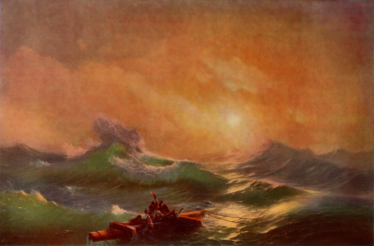 Kilencedik hullám, 1850, 1965. alkotó: Ivan Ayvazovsky