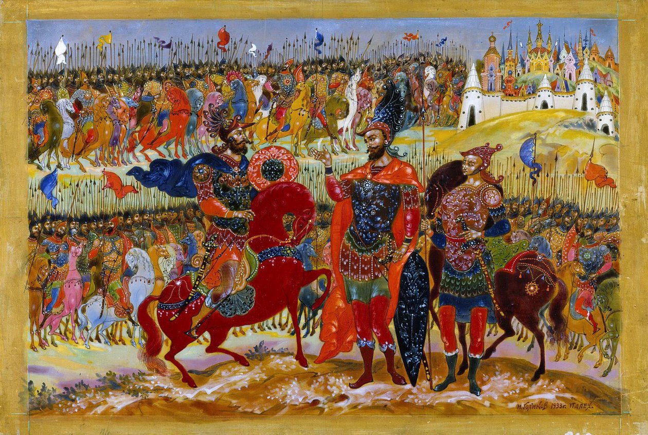Igor hadjárata, 1932-1933. alkotó: Ivan Ivanovich Golikov