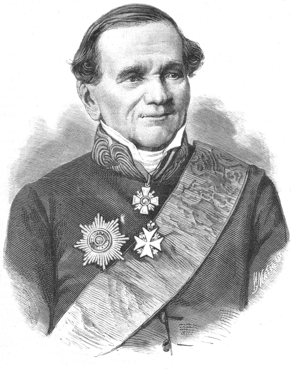 Fjodor Nyikolajevics Glinka 1786-1880 alkotó: Ivan Ivanovich Matyushin