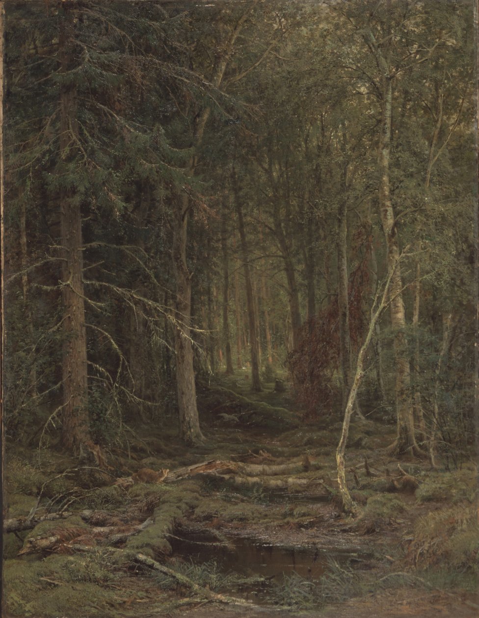 Őserdő alkotó: Ivan Ivanovich Shishkin
