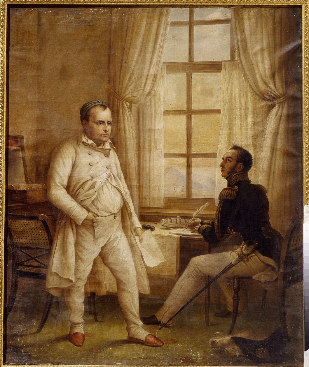 Napóleon Szent Heléna szigetén alkotó: Ivan Karlovich Arnold