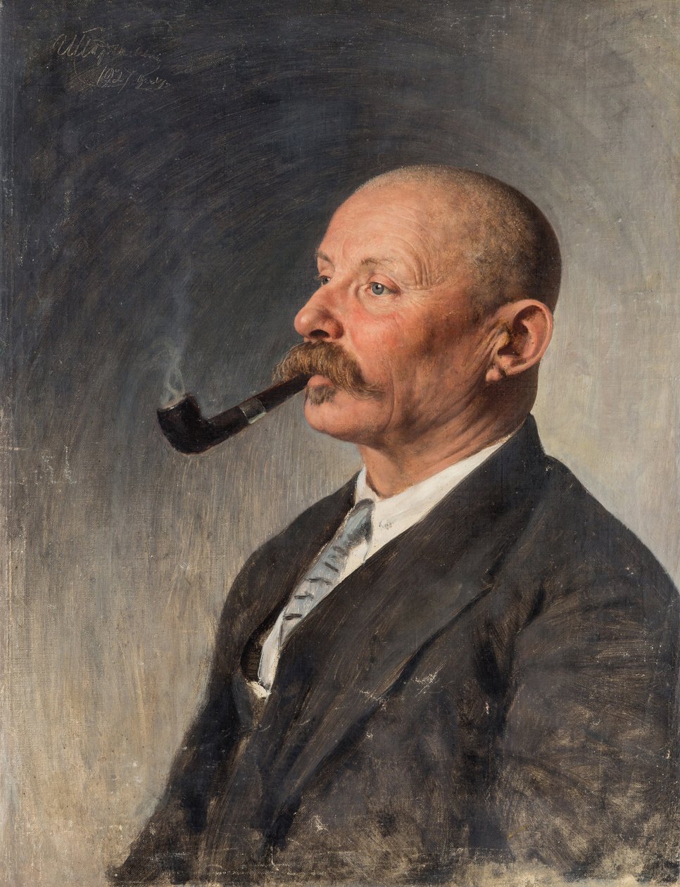 Alekszej Pavlovics Csapigin – Alekszej Pavlovics Csapigin (1870-1937) író portréja, Parkhomenko, Ivan Kirillovics (1870-1940) által. Olaj, vászon, mérete: 67x5 alkotó: Ivan Kirillovich Parkhomenko