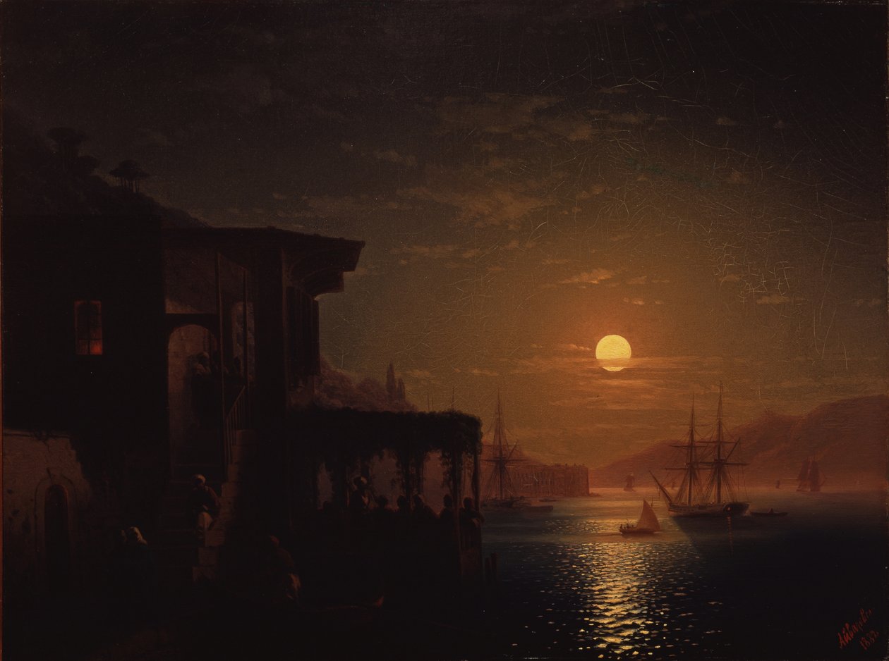 Konstantinápoly este, 1882 alkotó: Ivan Konstantinovich Aivazovsky