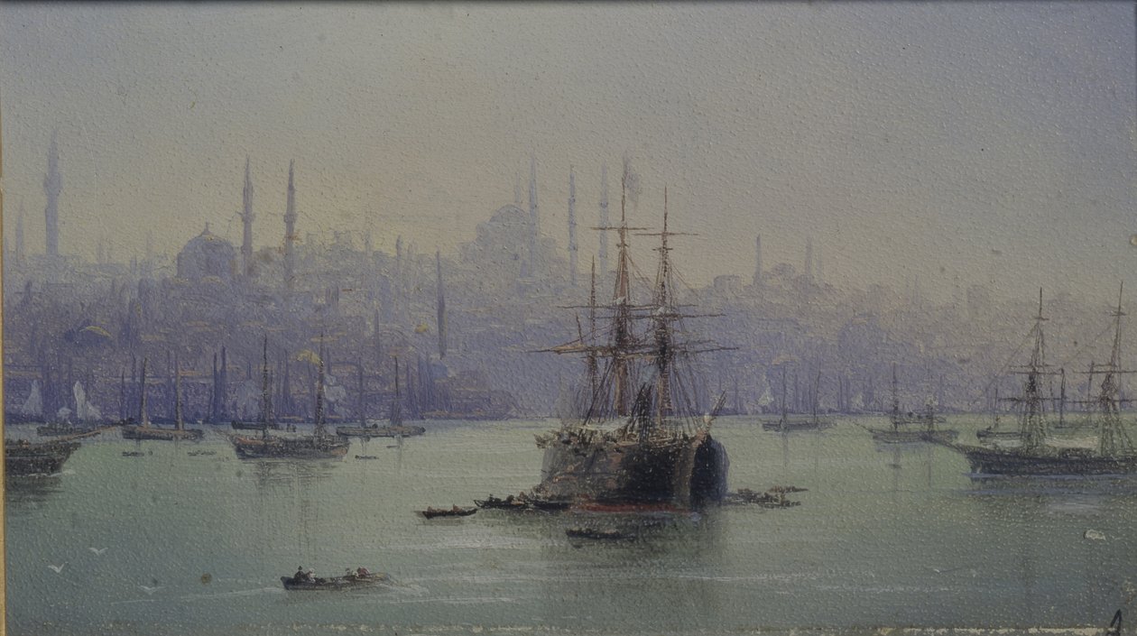 Aranyszarv, 1895 alkotó: Ivan Konstantinovich Aivazovsky