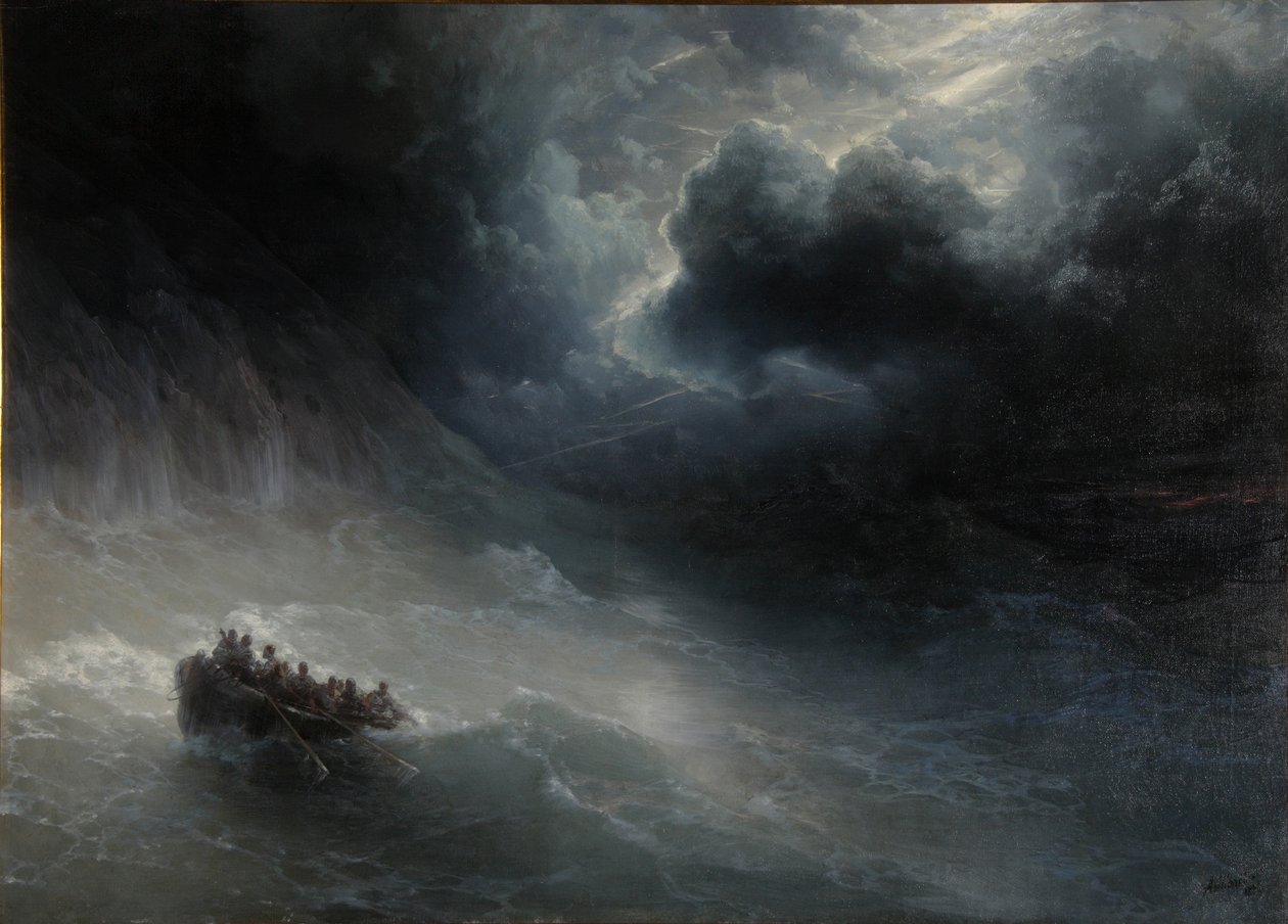Rage Of Elements alkotó: Ivan Konstantinovich Aivazovsky