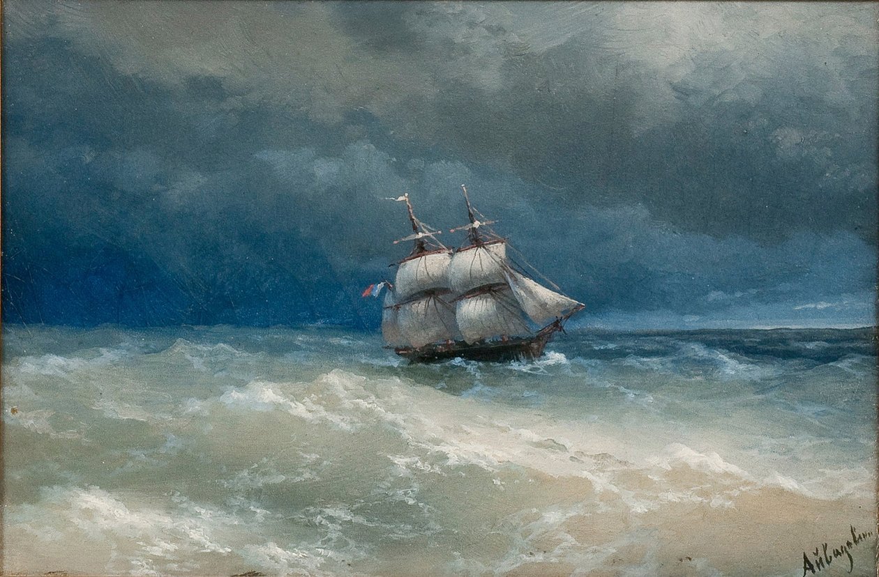 Viharos tenger alkotó: Ivan Konstantinovich Aivazovsky
