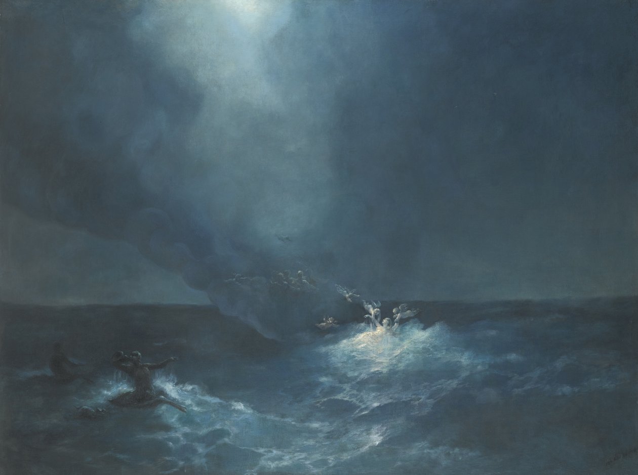 Aphrodité születése, 1887 alkotó: Ivan Konstantinovich Aivazovsky