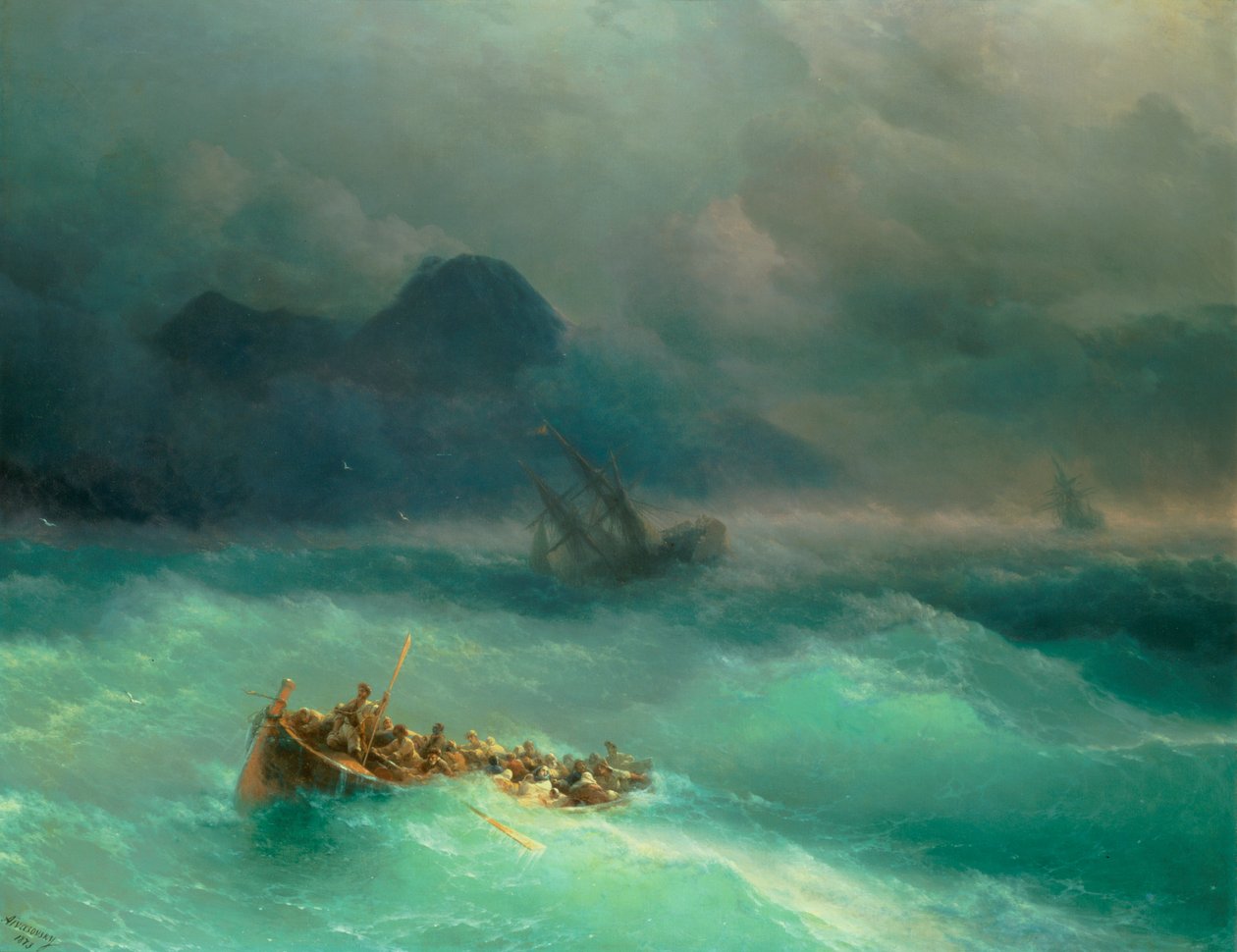 A Hajótörés alkotó: Ivan Konstantinovich Aivazovsky