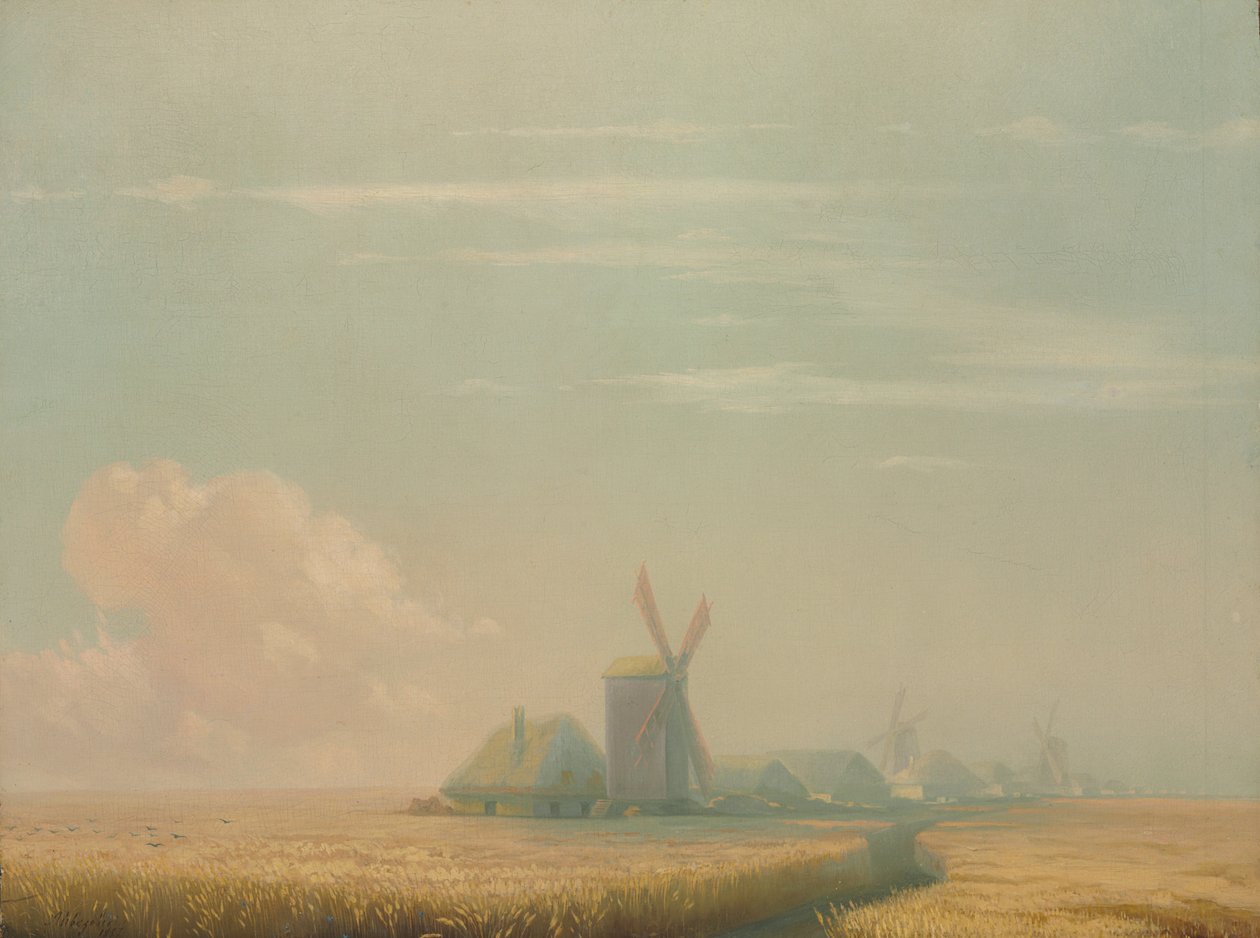 Ukrán betakarítás, 1857 alkotó: Ivan Konstantinovich Aivazovsky