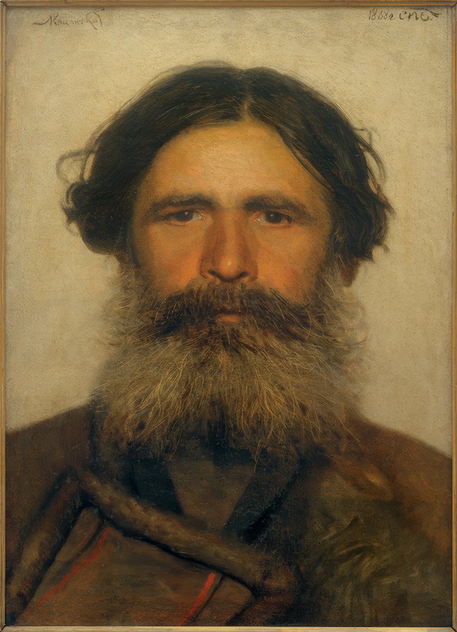 Egy farmer portréja alkotó: Ivan Nikolaevich Kramskoy