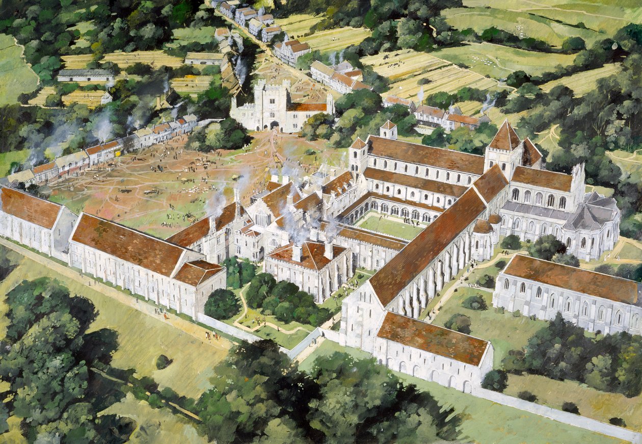 Battle Abbey, 16. század, 1990-2010 alkotó: Ivan Lapper