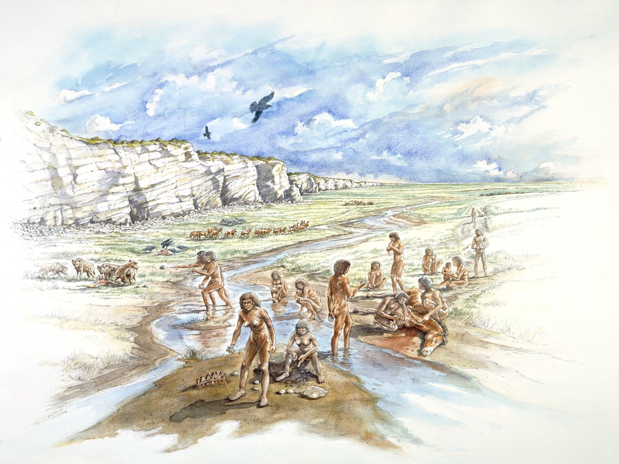 Boxgrove Quarry, Prehistoric, 1990-2010 alkotó: Ivan Lapper