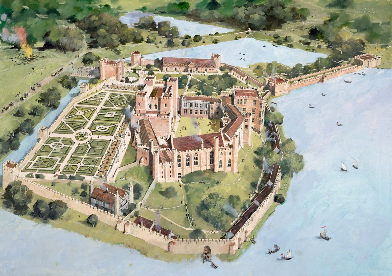 Kenilworth kastély, 16. század, 1990-2010 alkotó: Ivan Lapper