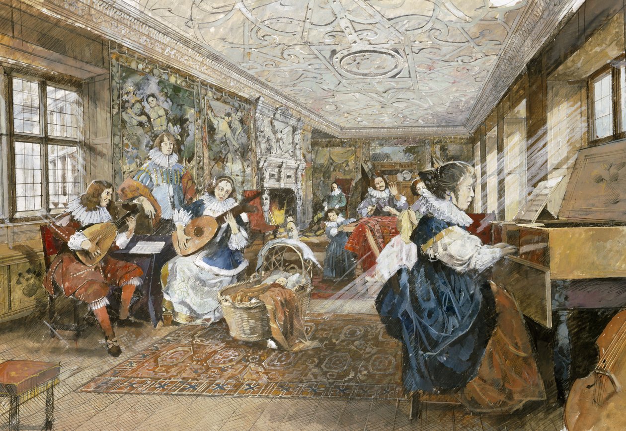 Kirby Hall alkotó: Ivan Lapper