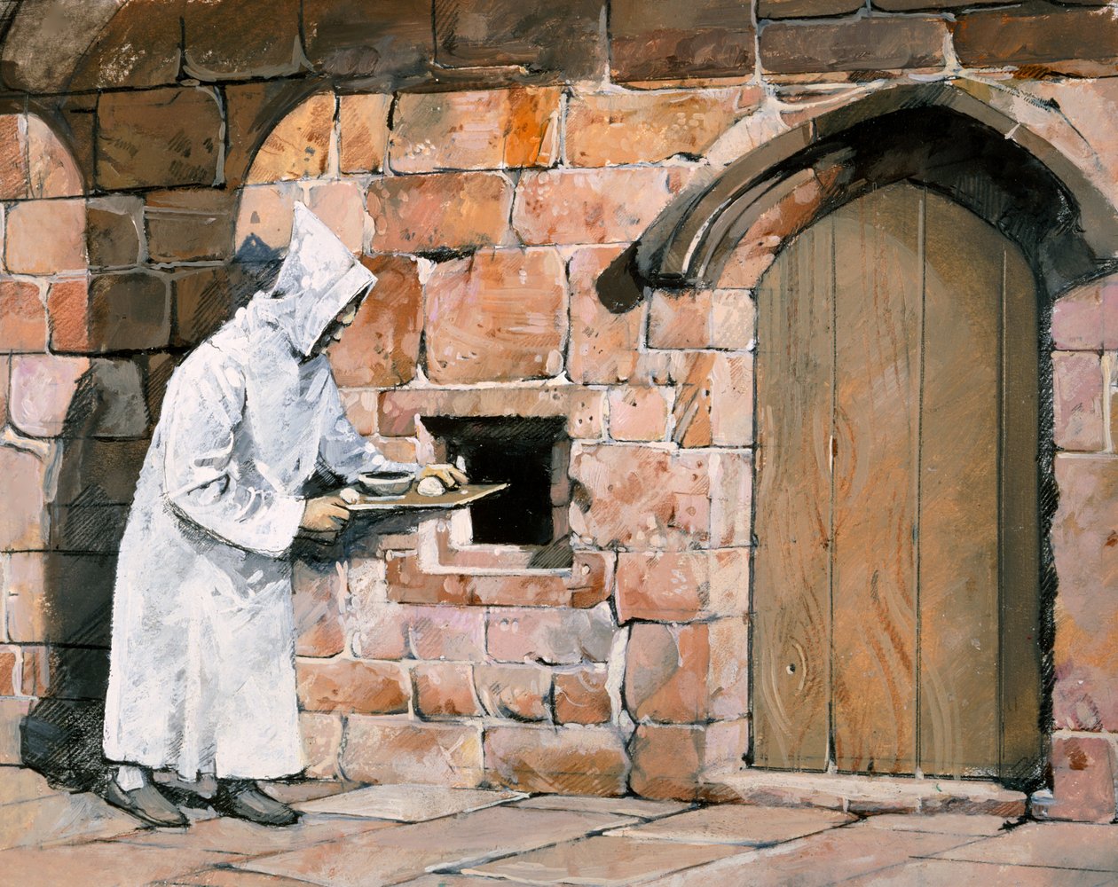 Monk, Mount Grace Priory, 14. század, 1990-2010 alkotó: Ivan Lapper