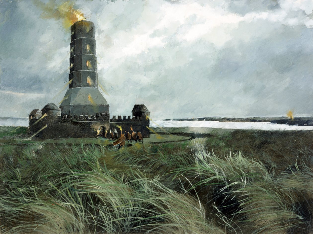 Római jelzőállomás, Scarborough, 4. század, 1990-2010 alkotó: Ivan Lapper
