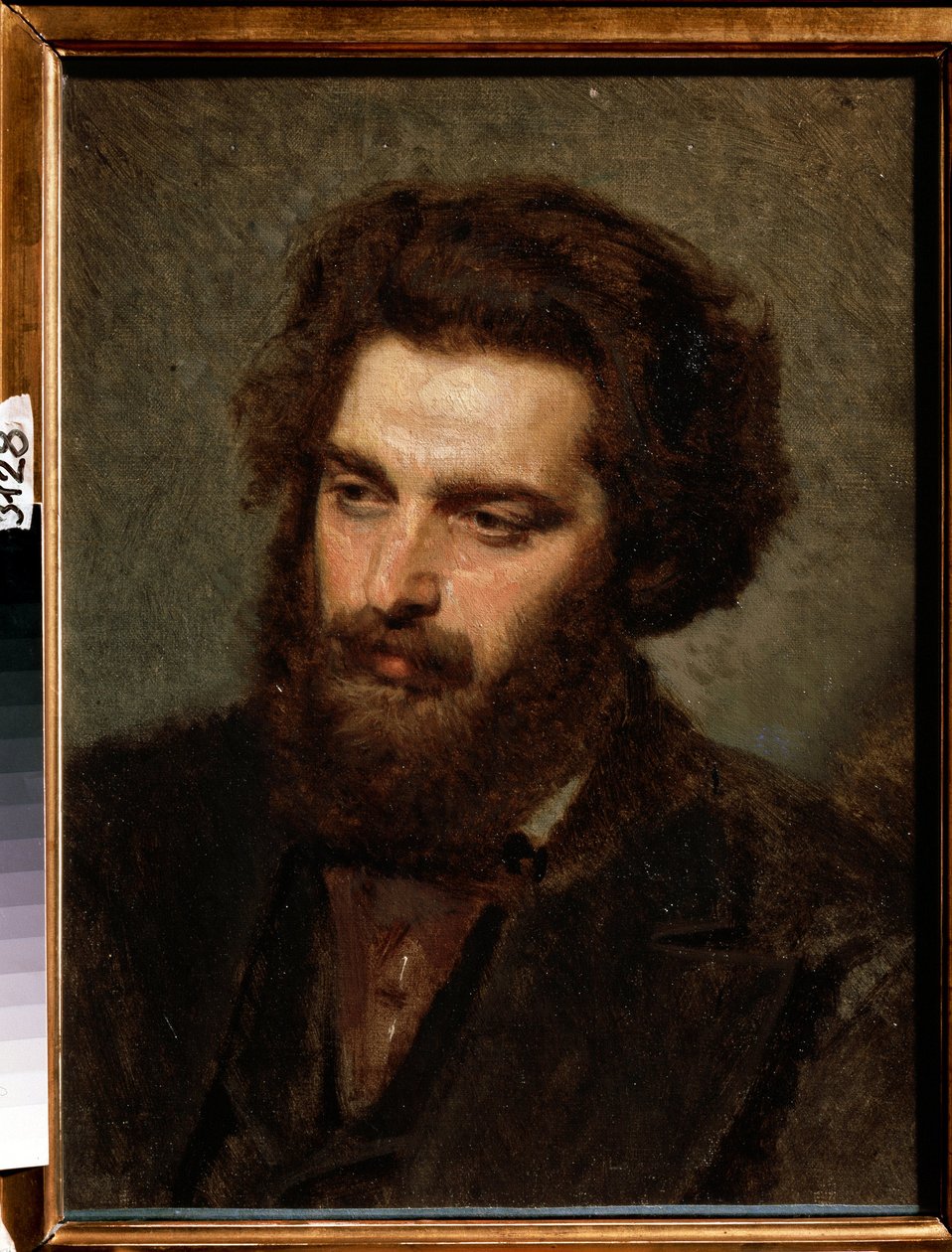 A. Kuindzhi művész portréja alkotó: Ivan Nikolaevich Kramskoy
