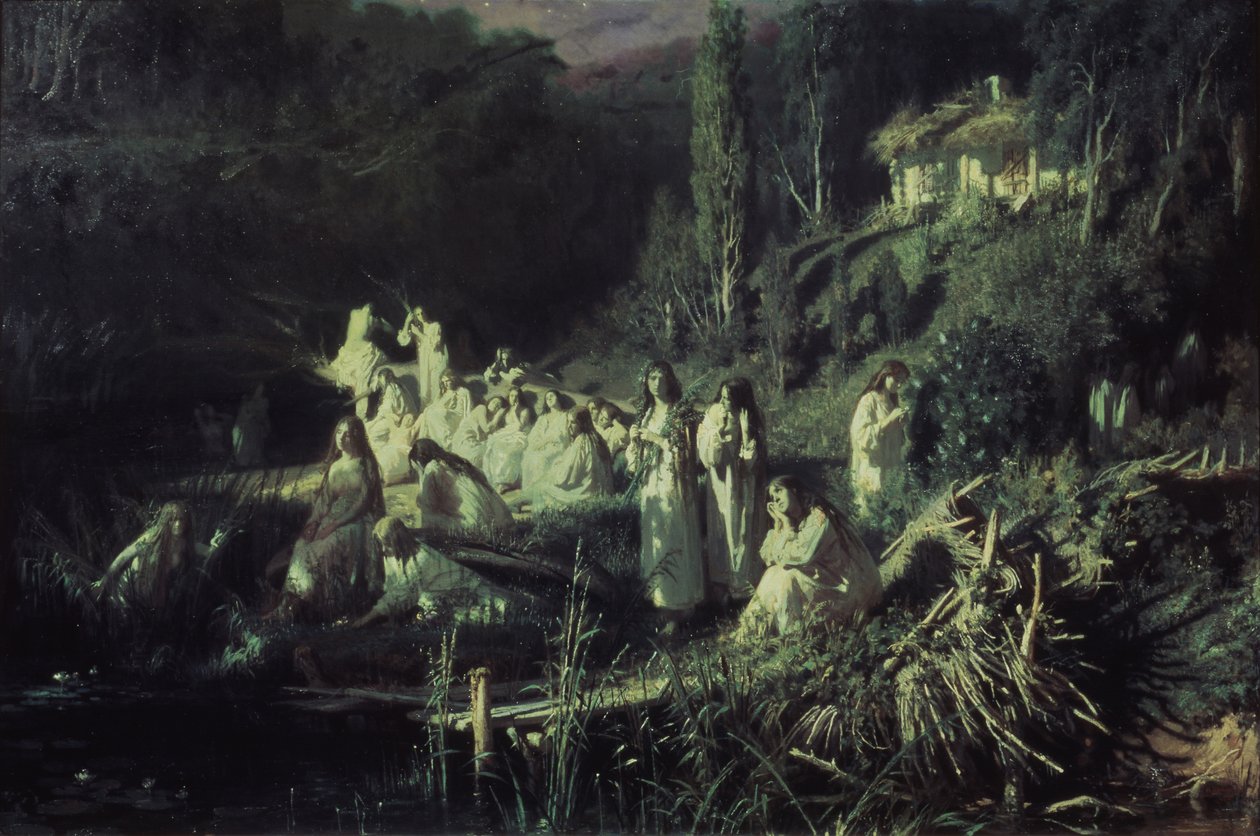 Sellők, 1871 alkotó: Ivan Nikolaevich Kramskoy